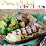 Honey Mustard Grilled Chicken | realmomkitchen.com