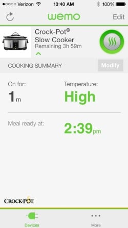 wemo app