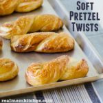 Homemade Soft Pretzel Twists | realmomkitchen.com
