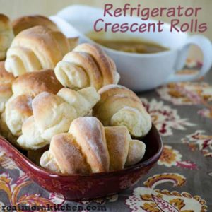 Refrigerator Crescent Rolls | realmomkitchen.com