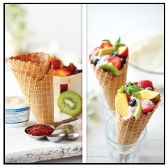 Smucker's Fruity Waffle Cone #speadalittlesunshine
