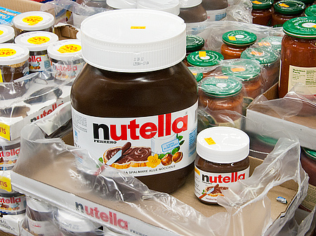giant nutella jar