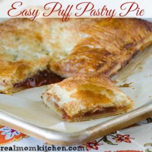 Easy Puff Pastry Pie | realmomkitchen.com