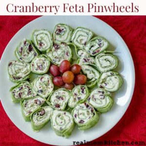 Cranberry Feta Pinwheels | realmomkitchen.com