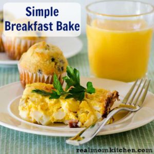 Simple Breakfast Bake | realmomkitchen.com