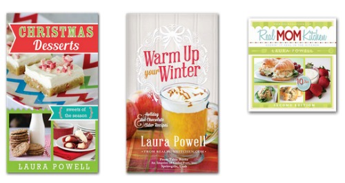 all 3 Real Mom Kitchen cookbooks