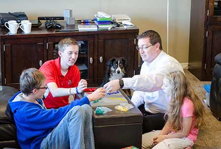 family game time - indoor winter activites