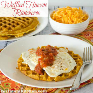 Waffled Huevos Rancheros | realmomkitchen.com