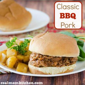 Classic BBQ Pork | realmomkitchen.com