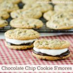 Chocolate Chip Cookie S'mores | realmomkitchen.com