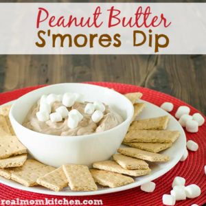 Peanut Butter S'mores Dip | realmomkitchen.com