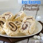 Rice Krispies S'mores Pinwheels | realmomkitchen.com