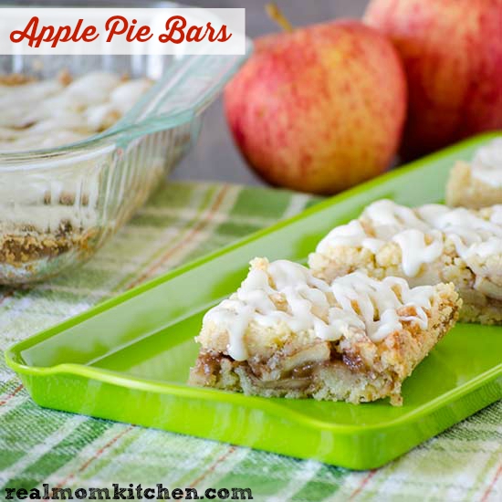 Apple Pie Bars | realmomkitchen.com