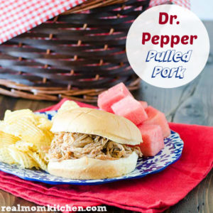 Dr Pepper Pulled Pork | realmomkitchen.com