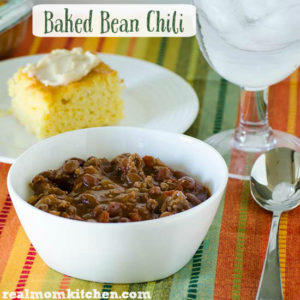 Baked Bean Chili | realmomkitchen.com
