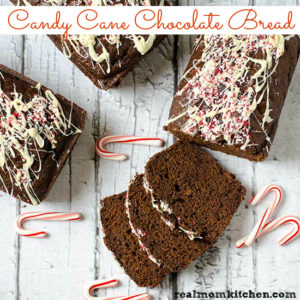 Candy Cane Chocolate Bread | realmomkitchen.com