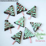Christmas Tree Brownies | realmomkitchen.com