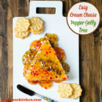 Easy Cream Cheese and Pepper Jelly Tree | realmomkitchen.com