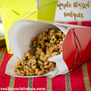 Maple Glazed Walnuts | realmomkitchen.com