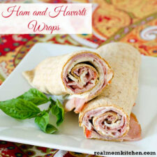 Ham and Havarti Wraps | realmomkitchen.com