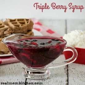 Triple Berry Syrup | realmomkitchen.com