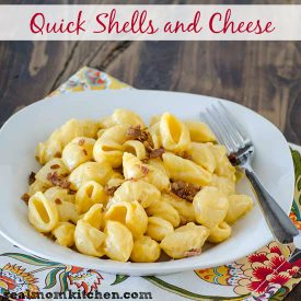 Quick Shells and Cheese | realmomkitchen.com