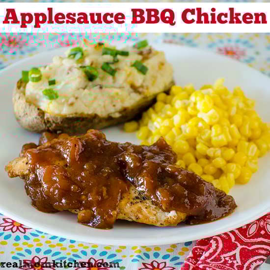 Applesauce BBQ Chicken
