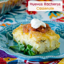 Huevos Rancheros Casserole | realmomkitchen.com
