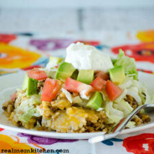 Taco Rice Skillet | realmomkitchen.com