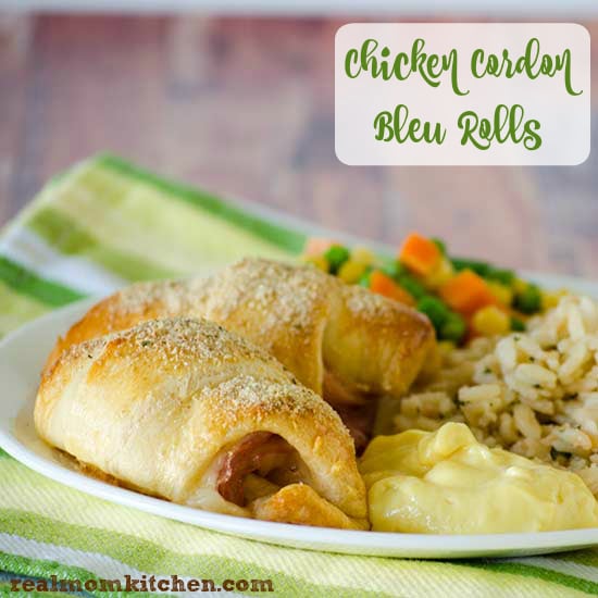Chicken Cordon Bleu Rolls