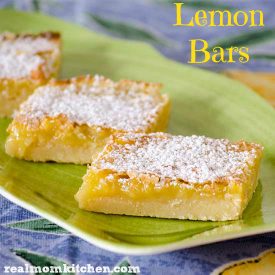 Lemon Bars | realmomkitchen.com