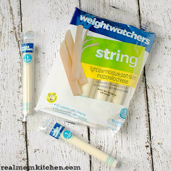 Weight Watchers® String Cheese | realmomkitchen.com