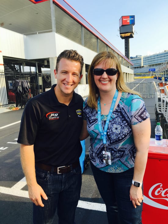 AJ Allmendinger, NASCAR and Bush Bean's New Hummus | realmomkitchen.com
