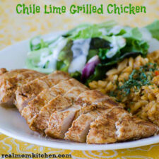 Chile Lime Grilled Chicken | realmomkitchen.com
