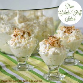 Pina Colada Fluff Salad | realmomkitchen.com