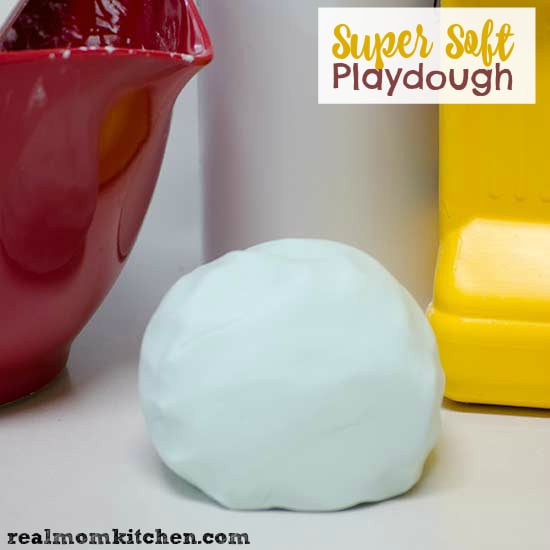 Super Soft Playdough | realmomkitchen.com