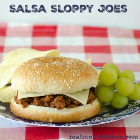 Salsa Sloppy Joes | realmomkitchen.com