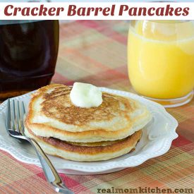 Cracker Barrel Pancakes | realmomkitchen.com