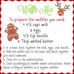 Waffle Mix Gift | realmomkitchen.com