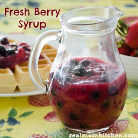 Fresh Berry Syrup | realmomkitchen.com