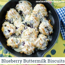 Blueberry Buttermilk Biscuits | realmomkitchen.com