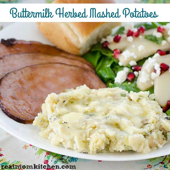 Buttermilk Herbed Mashed Potatoes