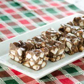 Chocolate Peanut Butter Marshmallow Candy | realmomkitchen.com