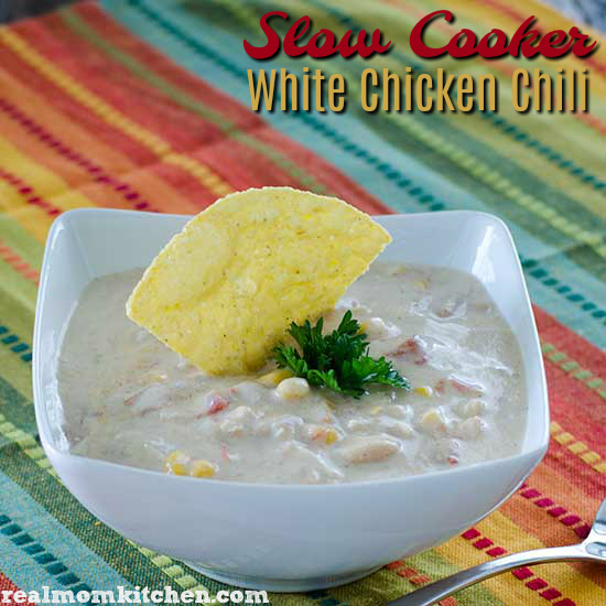 Slow Cooker White Chicken Chili
