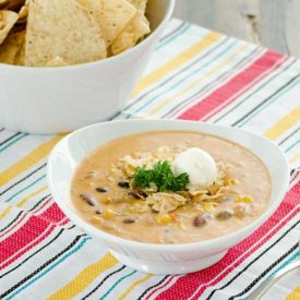 Cheesy Taco Soup | realmomkitchen.com