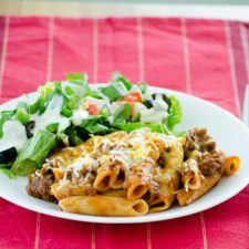 One Pot Sloppy Joe Pasta | realmomkitchen.com