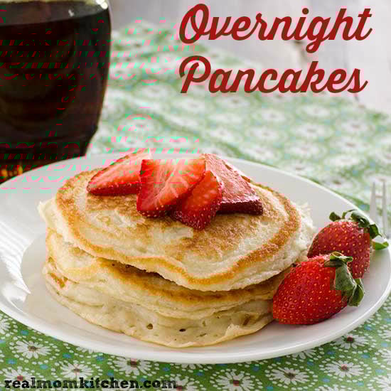 Overnight Pancakes | realmomkitchen.com