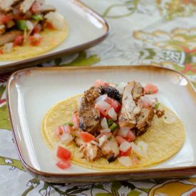 Grilled Chicken Street Tacos | realmomkitchen.com