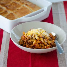 Skillet Chili Mac | realmomkitchen.com