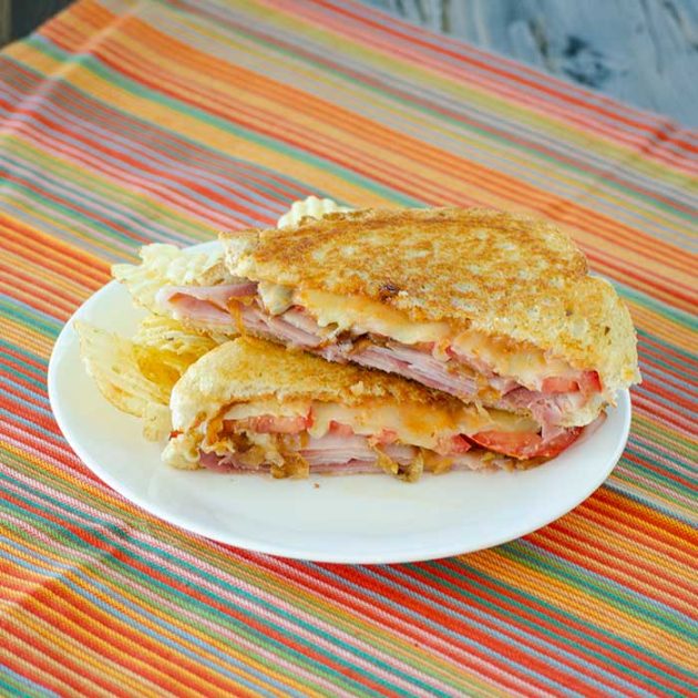 Ultimate Grilled Ham and Cheese | realmomkitchen.co